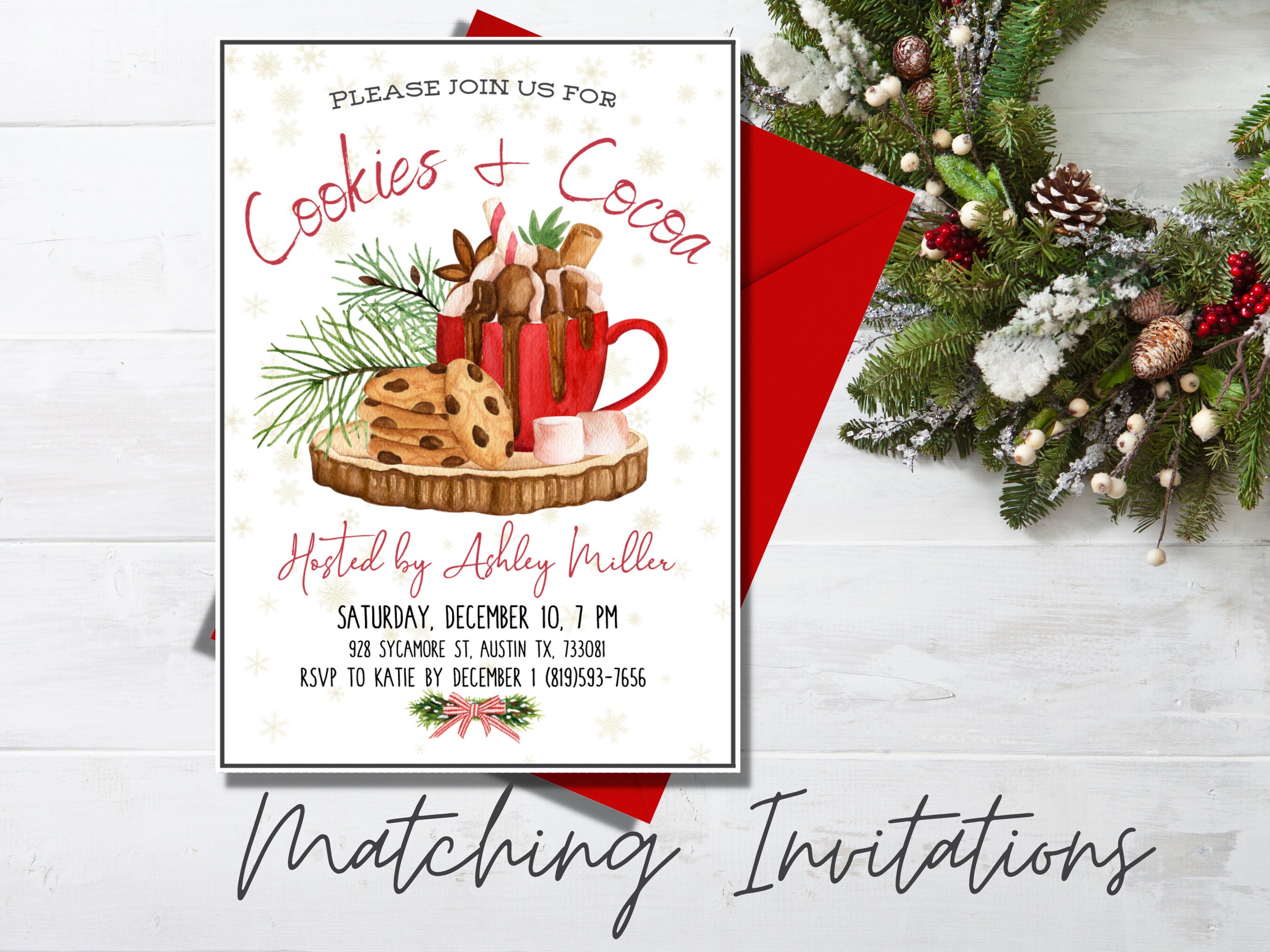 Hot Cocoa Bar Printables - Etsy
