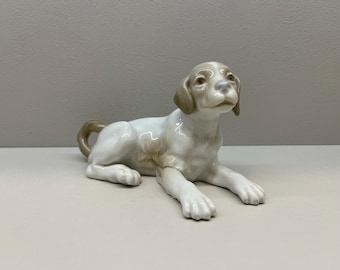NAO BY LLADRÓ Porcelain Dog Figurine.retired Nao by Lladró Animal