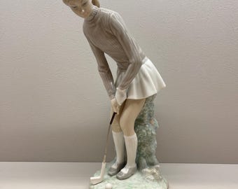 Lladro Female Golfer #4851 - Etsy