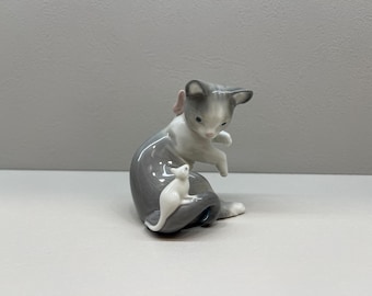 リヤドロ「猫とネズミ」#5236 - Etsy 日本