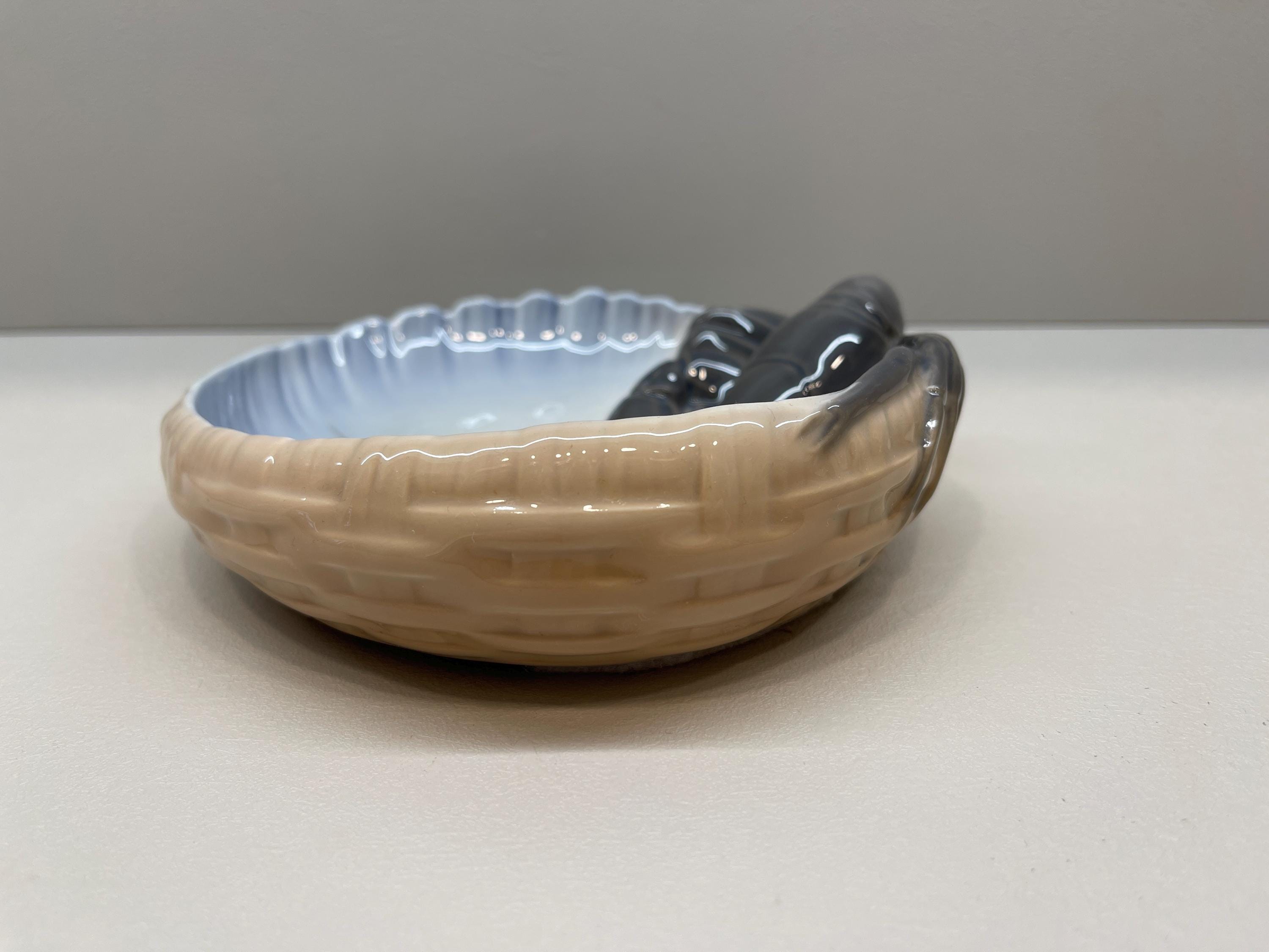 ロイヤルコペンハーゲン 3277 ブルーロブスターシュリンプディッシュ