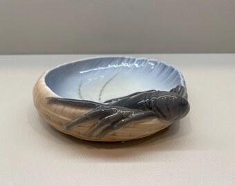 ロイヤルコペンハーゲン 3277 ブルーロブスターシュリンプディッシュ