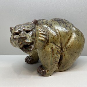 Royal Copenhagen Brown Bear by Knud Kyhn Porcelain Figurine