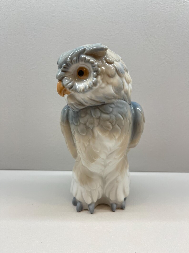 NAO by Lladro Eulenfigur aus Porzellan - Handgefertigtes Porzellan, glänzende Oberfläche Bild 5