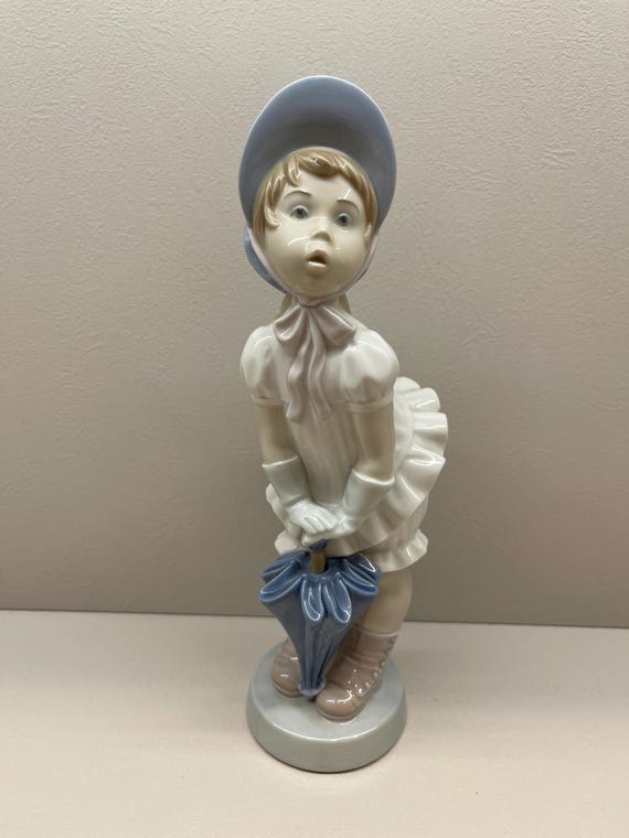 リアドロ 傘を持つ少女 リヤドロ 傘を持つ少女 【公式通販】