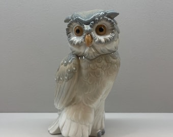 Lladro リヤドロ フクロウ フィギュア ポーセリン