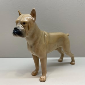 Bing&Grondahl 2212 Standing Male Fawn Boxer Porcelain Figurine
