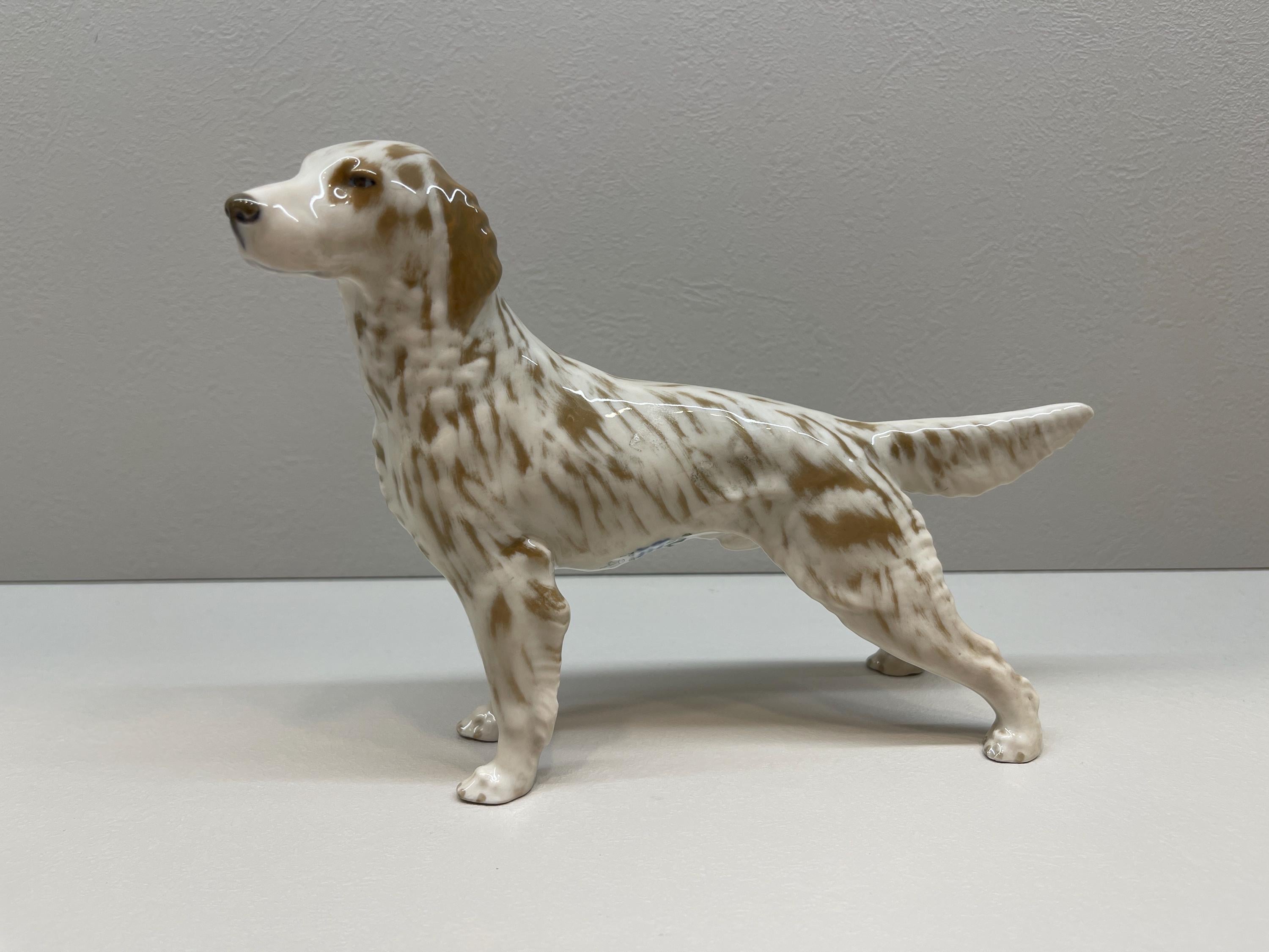 ロイヤルコペンハーゲン 3252 アイリッシュセッター犬 磁器製置物