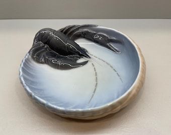 ロイヤルコペンハーゲン 3277 ブルーロブスターシュリンプディッシュ