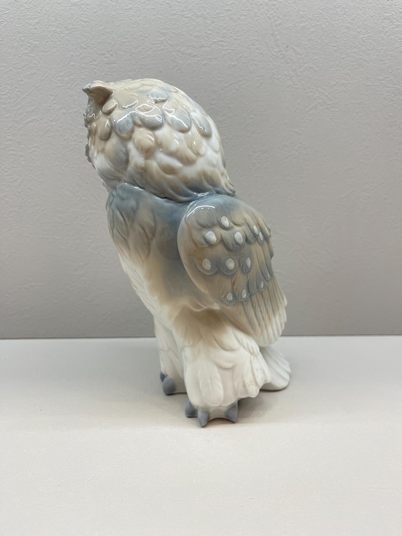 NAO by Lladro Eulenfigur aus Porzellan - Handgefertigtes Porzellan, glänzende Oberfläche Bild 11