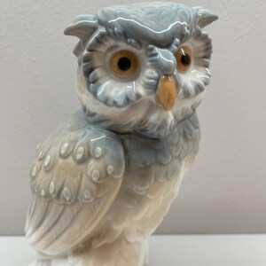 NAO by Lladro Eulenfigur aus Porzellan - Handgefertigtes Porzellan, glänzende Oberfläche Bild 4