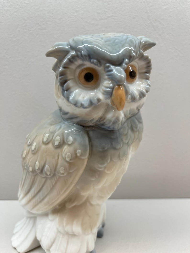 NAO by Lladro Eulenfigur aus Porzellan - Handgefertigtes Porzellan, glänzende Oberfläche Bild 4