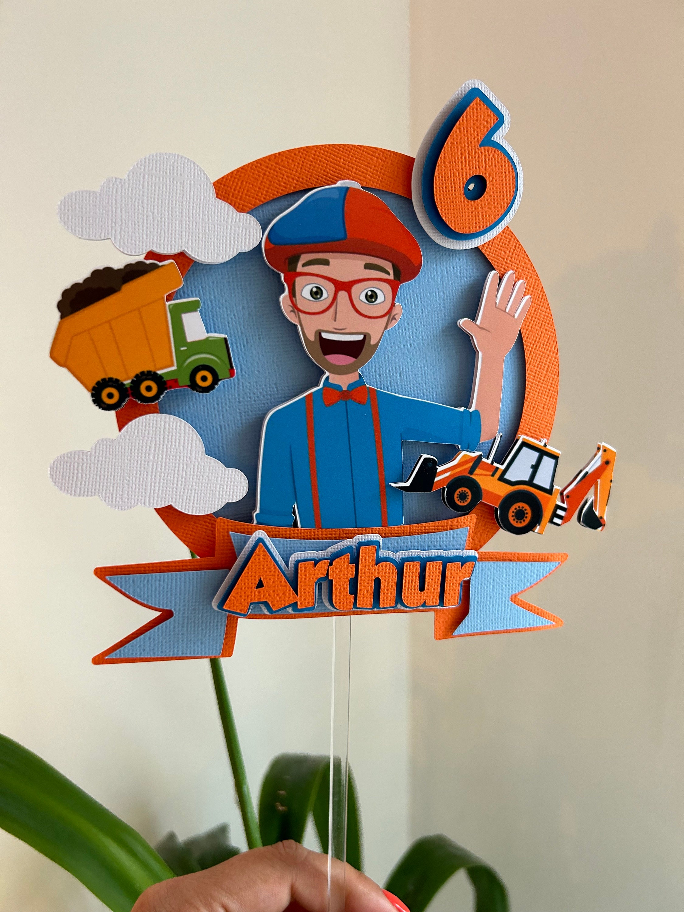 Sagoma Blippi 01 Con Nome E Numero - Foto 10