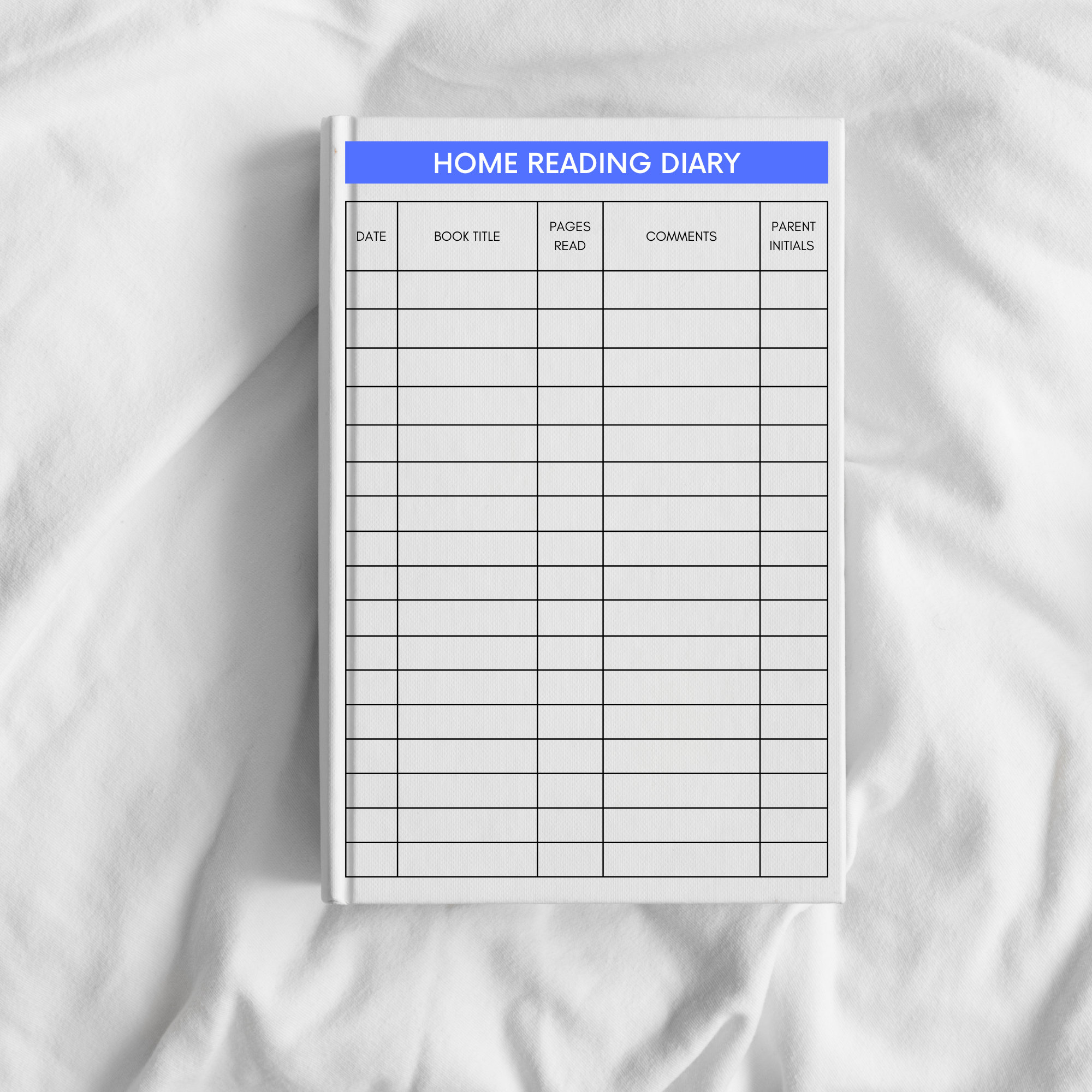 Home Reading Diary Log for Students Book Review FOR Home - Etsy