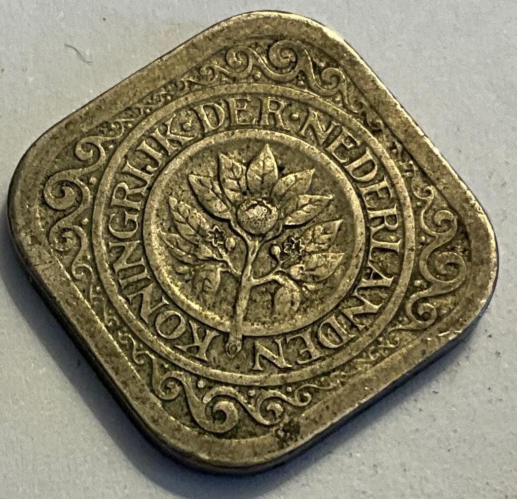 1923/1939 オランダ 5 セント硬貨 - Etsy 日本