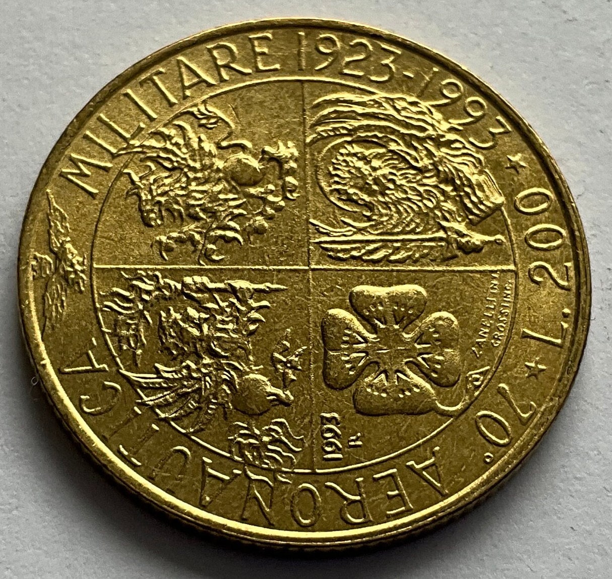 1980/1993/1997 イタリア 200 リラ コイン - Etsy 日本