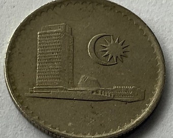 1973年マレーシア10セン硬貨 - Etsy 日本