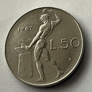 Two 1967 Or One 1969 Italy 50 Lira Coins