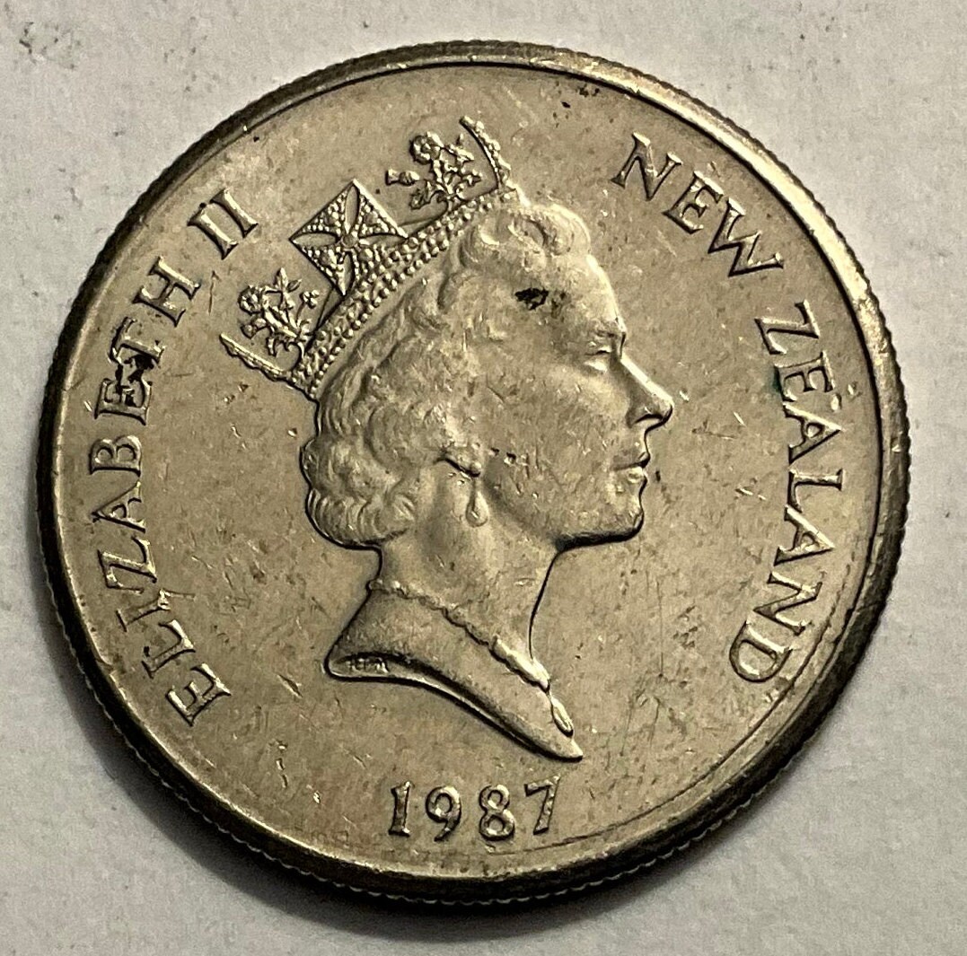 1982/1987/1989 ニュージーランド 5 セント硬貨 - Etsy 日本