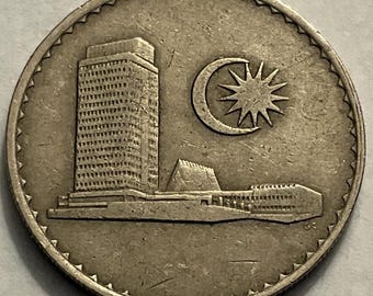 1968/1969 マレーシア 20 セン硬貨 - Etsy 日本
