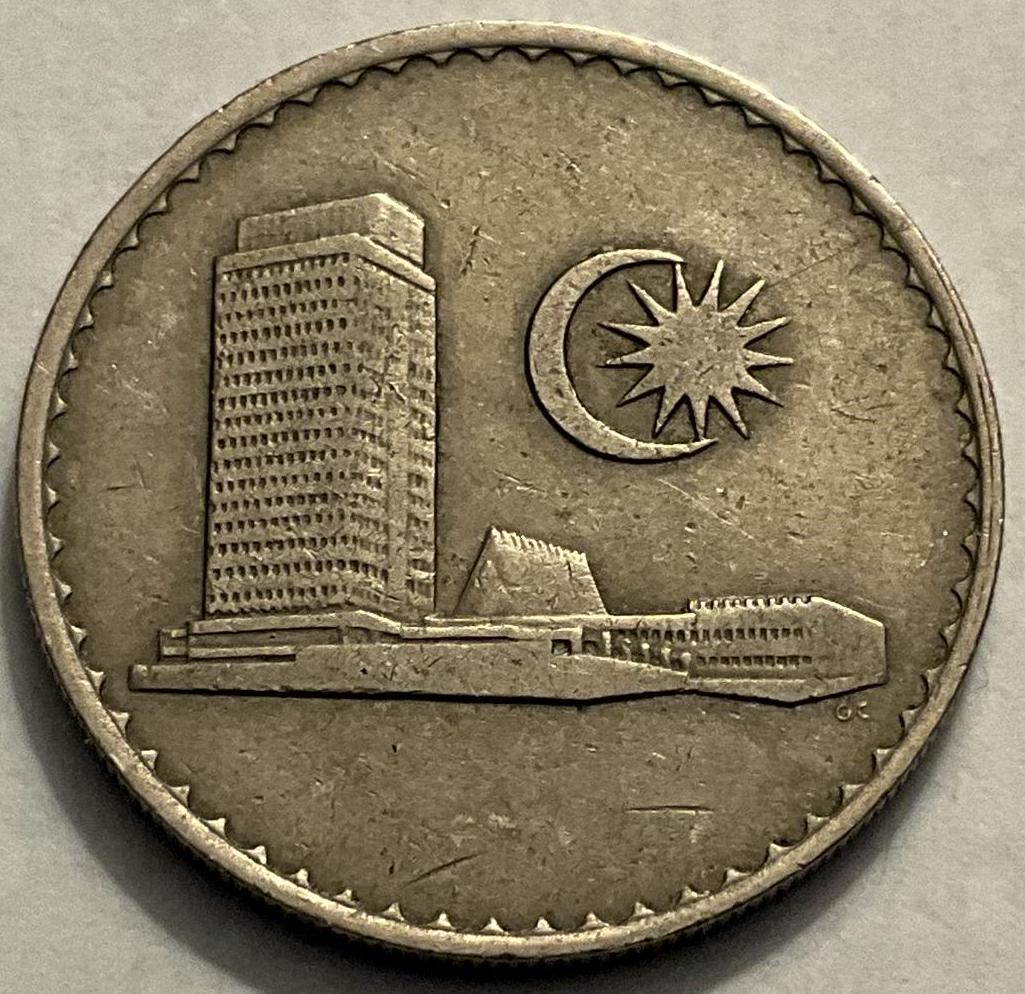 1968/1969 マレーシア 20 セン硬貨 - Etsy 日本