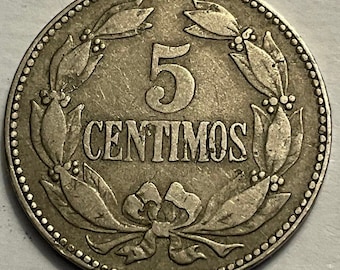 1936 年に鋳造されたベネズエラの 5 ボリバル硬貨。 - Etsy 日本
