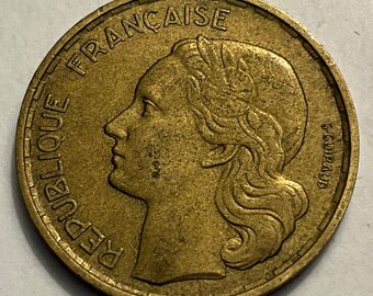 1951年フランス10フラン/1953年フランス20フラン硬貨 - Etsy 日本