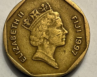 1997年英国プルーフ50ペンス硬貨 - エリザベス2世女王 - 初年度発行