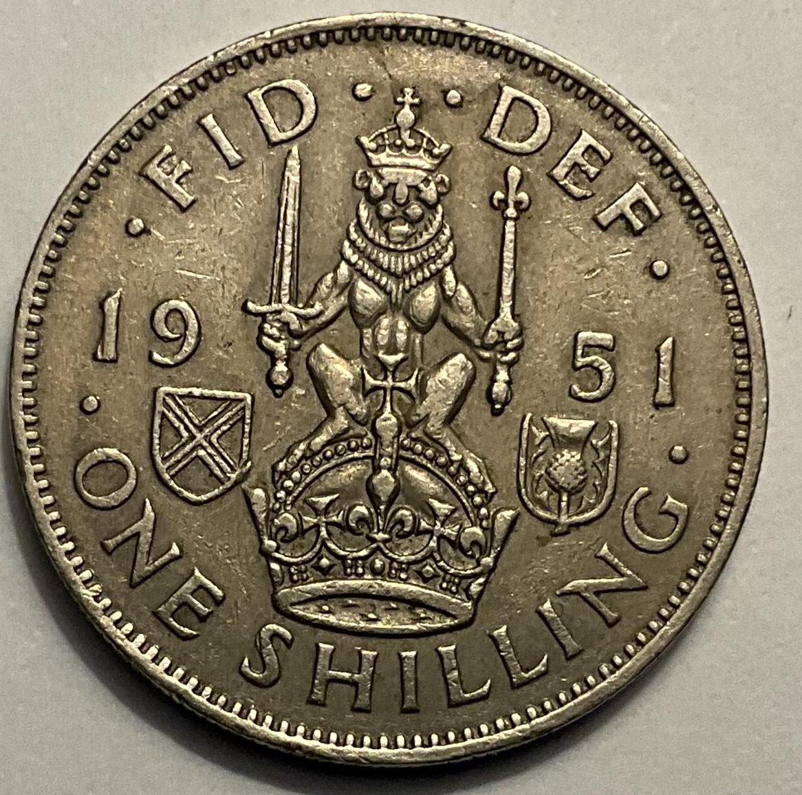 One shilling coin - Etsy 日本