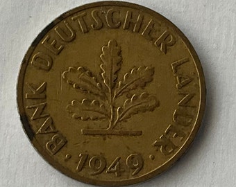 1949 Germany 10 Pfennig