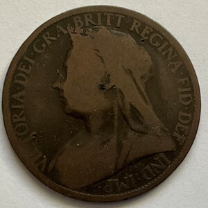 Victoria one penny - Etsy 日本