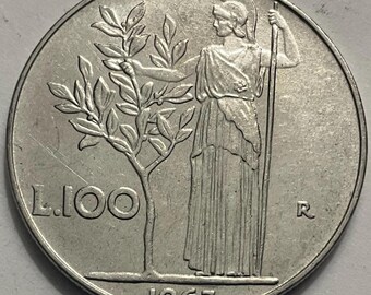 1955年/1957年/1967年 イタリア 100リラ硬貨 - Etsy 日本