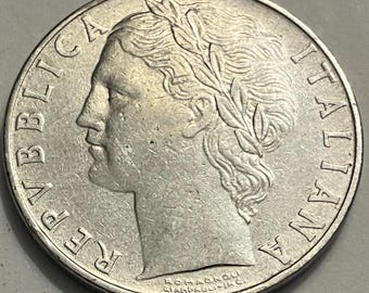 1955年/1957年/1967年 イタリア 100リラ硬貨 - Etsy 日本