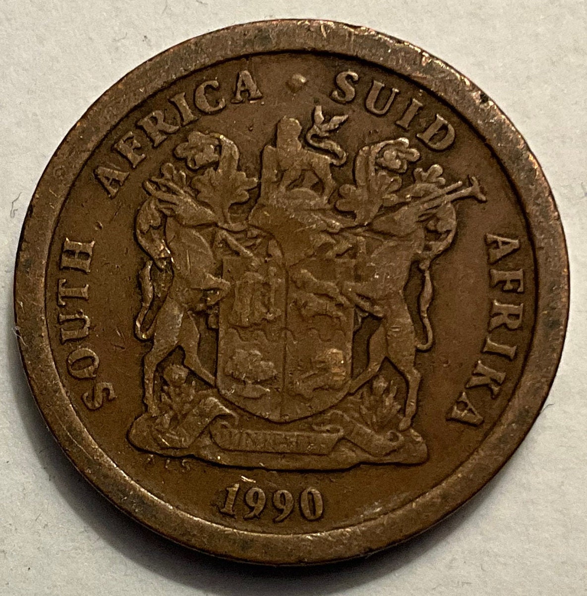 1990/1995 南アフリカ 5 セント硬貨 - Etsy 日本