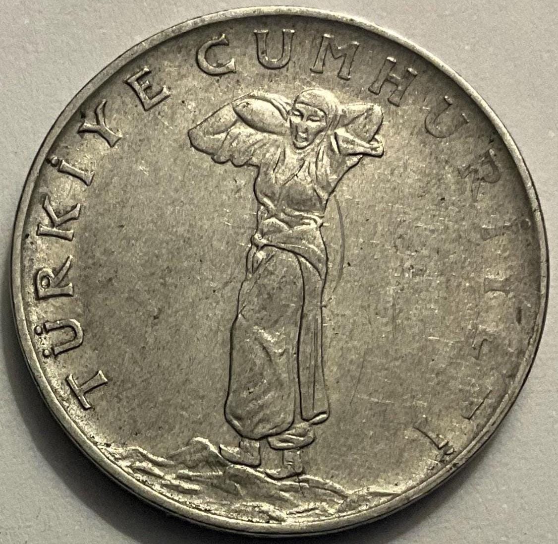 1960/1973年トルコ25クルス硬貨 - Etsy 日本