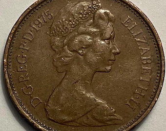 エラーコイン　1980年 エリザベス女王 2世 50 ニューペンス 英国 コイン イギリス 50 ペンス硬貨 | エリザベス 2 世第 2 肖像 | 1982