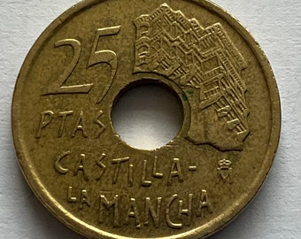 1996/1997 Spain 25 Pesetas Coins