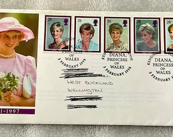 Diana Princess Of Wales 1961 - 1997 Royal Mail First Day Cover