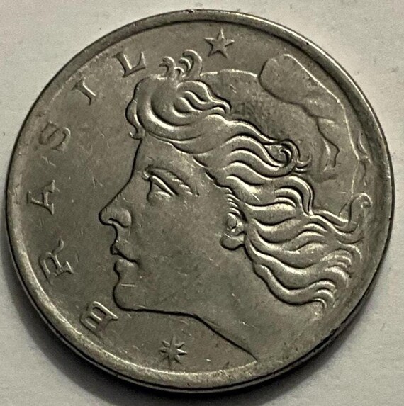 1967年ブラジル5センタボ硬貨 - Etsy 日本