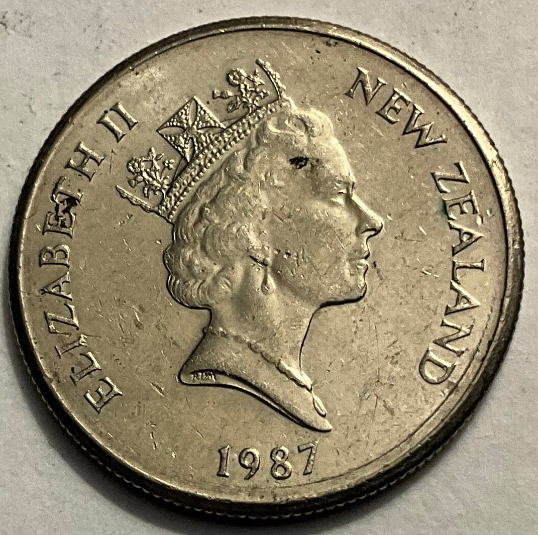 1982/1987/1989 ニュージーランド 5 セント硬貨 - Etsy 日本