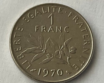 フランス 5フラン 1970年 アウルミント - Etsy 日本