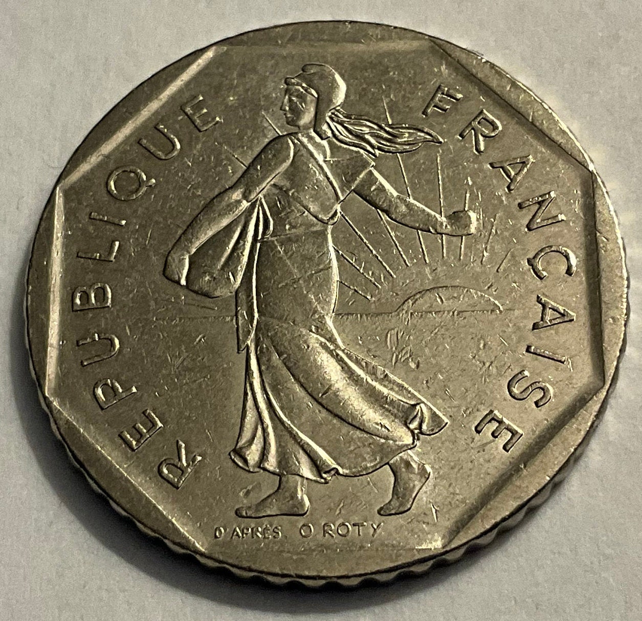 1979/1982 フランス 2 フラン硬貨 - Etsy 日本