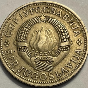 1972/1973 Yugoslavia 5 Dinars Coins