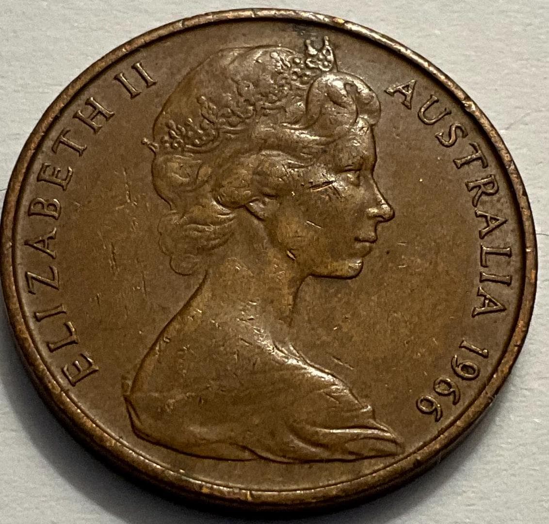 【希少】 シラクーサ ヒエロン2世 青銅貨 古代 1966/1967 オーストラリア 2 セント エリザベス女王 2 世コイン - Etsy