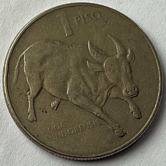 1985年フィリピン1ピソ硬貨 - Etsy 日本