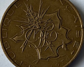 フランス 10フラン 1991年 硬貨 1991年 10フラン コイン RFデザイン