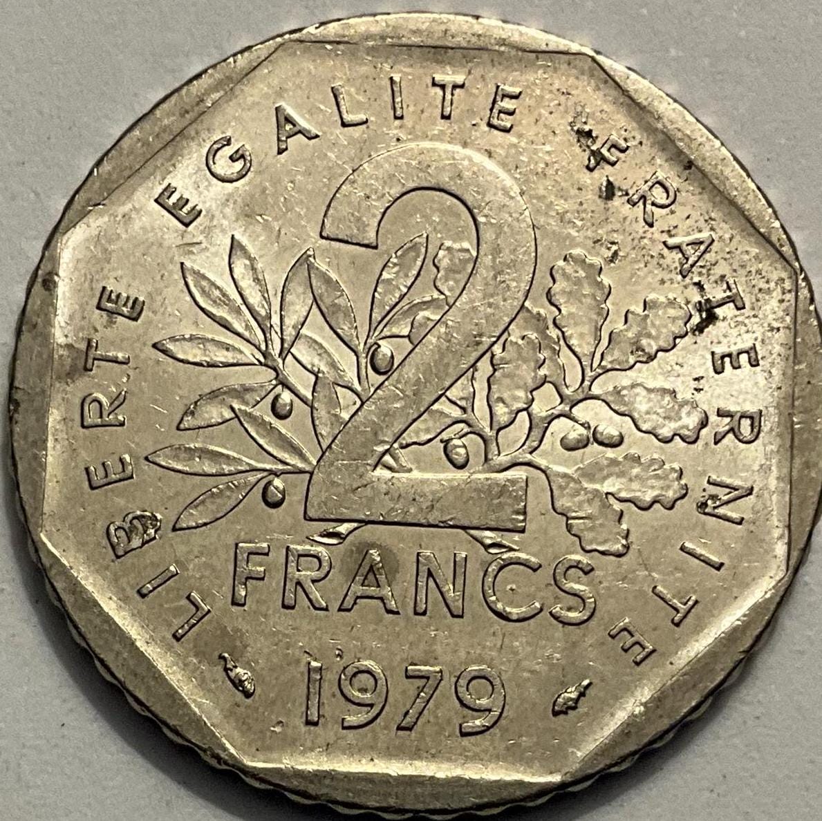 1979/1982 フランス 2 フラン硬貨 - Etsy 日本