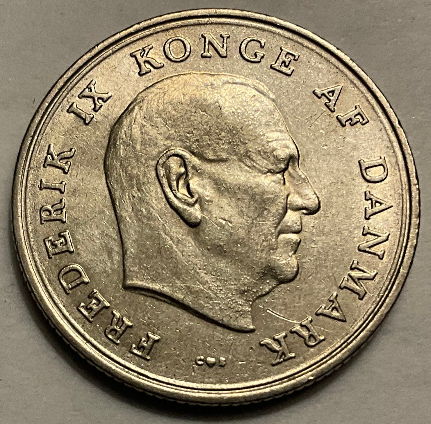 1963/1969 デンマーク 1 クローネ フレデリック 9 世コイン - Etsy 日本