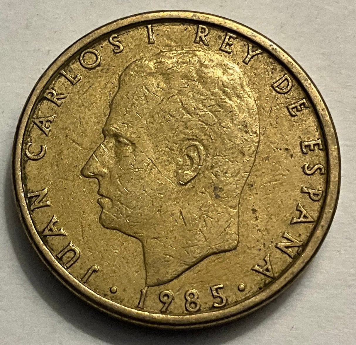 1983/1985/1988 スペイン 100ペセタ フアン・カルロス1世 コイン
