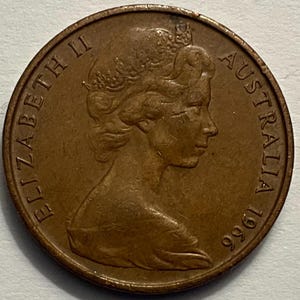 Elizabeth ii australia 1967 coin - Etsy 日本